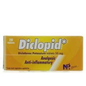 DICLOPID 50 MG TAB 20 S