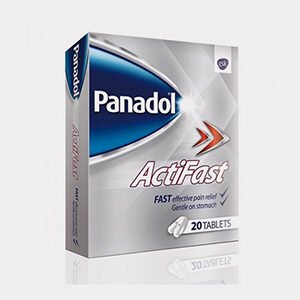 PANADOL ACTIFAST TAB 20 S