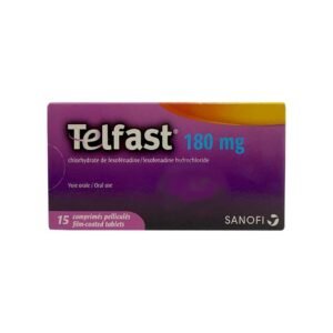 TELFAST 180MG TABLET 15 PC