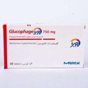 GLUCOPHAGE PROLONGED-RELEASE TABLET 750MG 30 PC