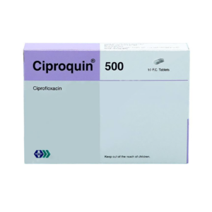 CIPROQUIN 500MG