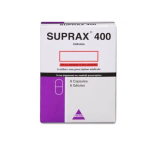 SUPRAX 400MG 6S