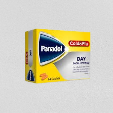 PANADOL DAY COLD & FLU TABLETS YELLOW 24 S