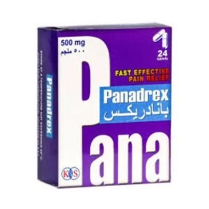 PANADREX 500 MG TAB 24 S