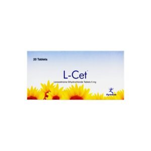 L-CET 5MG TAB 20