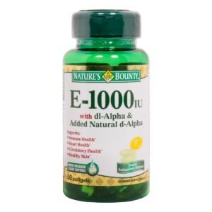 NATURE S BOUNTY VITAMIN-E 1000 IU 50 S