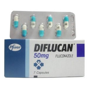 DIFLUCAN 50 MG CAP 7 S