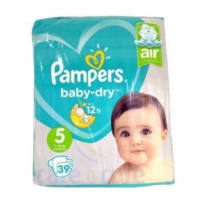 PAMPERS S5 BABY DIAPER M7 39 PC