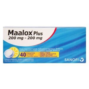 MAALOX PLUS CHEWABLE TABLET 40 PC