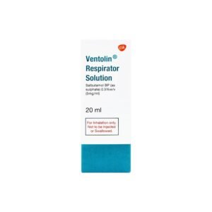 VENTOLIN RESPIRATOR SOLUTION 20 ML