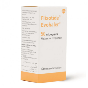 FLIXOTIDE EVOHALER 50 MCG 120 METERED DOSES