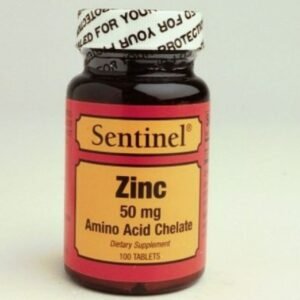 SENTINEL ZINC 50 MG TAB 100 S