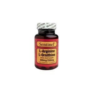 SENTINEL L ARGININE AND L ORNITHINE CAPSULE 50 CAP