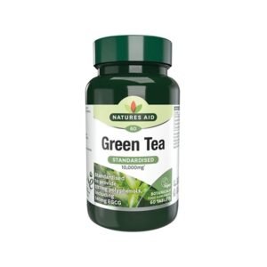 NATURES AID GREEN TEA TABLET 10000 MG 60 TAB