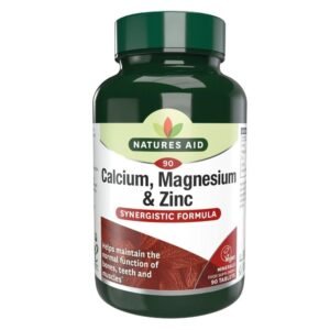 NATURES AID CALCIUM, MAGNESIUM AND ZINC TABLET 90 TAB