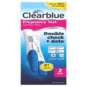 CLEARBLUE PREGNANCY TEST COMBO PACK 2 S
