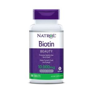 NATROL BIOTIN 10000 MCG TAB 100 S