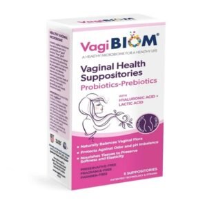 VAGIBIOM PROBIOTICS-PREBIOTICS VAGINAL SUPP 5 S