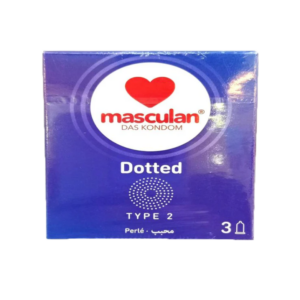 MASCULAN CONDOM DOTTED 3 S