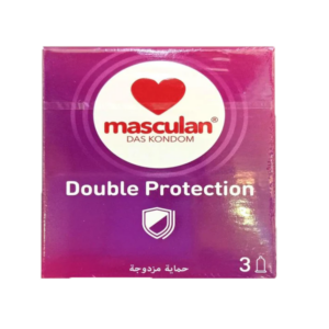 MASCULAN CONDOM DOUBLE PROTECTION 3 S