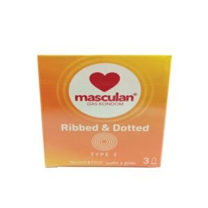MASCULAN CONDOM RIBBED & DOTTED 3 S