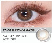 NEOCUTEY LENSES BROWN HAZEL TA-01