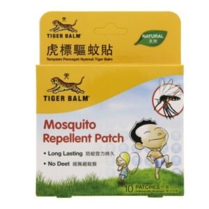 TIGER BALM MOSQUITO REPELLENT PATCH 10 PC