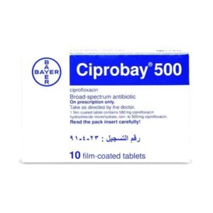 CIPROBAY 500MG 10S