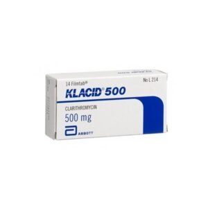 KLACID 500MG TAB 20S