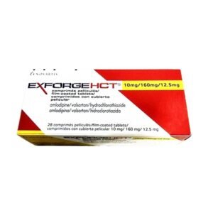 EXFORGE HCT 10/160/12.5 MG TAB 28 S