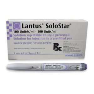 LANTUS SOLOSTAR 100 IU/ ML 5 S P