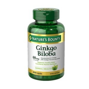 NATURE S BOUNTY GINKGO BILOBA 60 MG CAPS 200