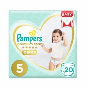 PAMPERS PREMIUM CARE PANTS SIZE FIVE 20 PANTS