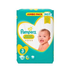 PAMPERS PREMIUM CARE S3 BABY DIAPER 66 PC
