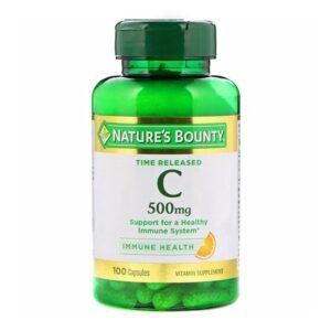 NATURES BOUNTY VITAMIN C TABLETS 500MG 100 PC
