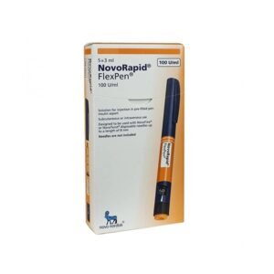 NOVORAPID FLEXPEN 5 X 3 ML 100 IU
