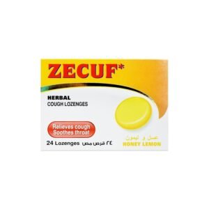 ZECUF LOZENGES HONEY LEMON 24 S