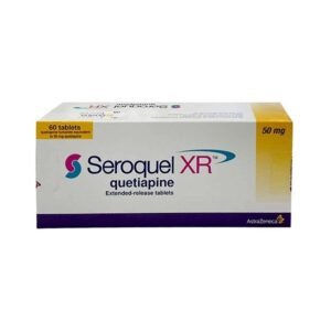 SEROQUEL XR 50MG XR TABLETS 60 PC