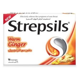 STREPSILS WARM GINGER LOZENGES 16 PC