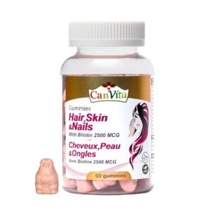 CANVITA HAIR SKIN AND NAIL BIOTIN GUMMIES 60 S