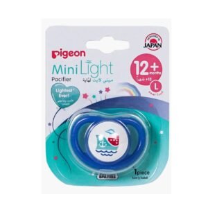 PIGEON MINILIGHT PACIFIER SINGLE (L) BOY SHIP