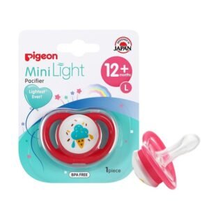 PIGEON MINILIGHT PACIFIER SINGLE (L) 12+ GIRL ICE CREAM