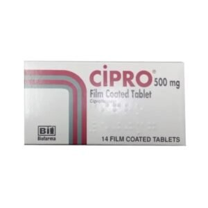CIPRO 500MG TAB 14S
