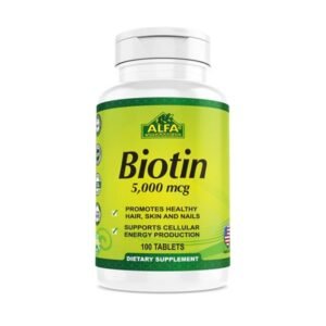 ALFA BIOTIN 5000 MCG 100 S