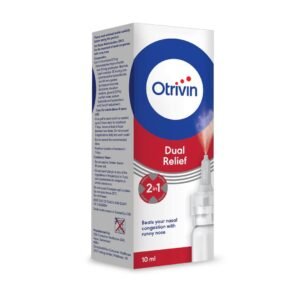 OTRIVIN DUAL RELIEF NASAL SPRAY 10ML