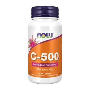 NOW VITAMIN C 500 MG  100'S