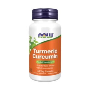 NOW TURMERIC CURCUMIN 60 CAPSULES